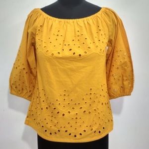 Off shoulder top in cotton